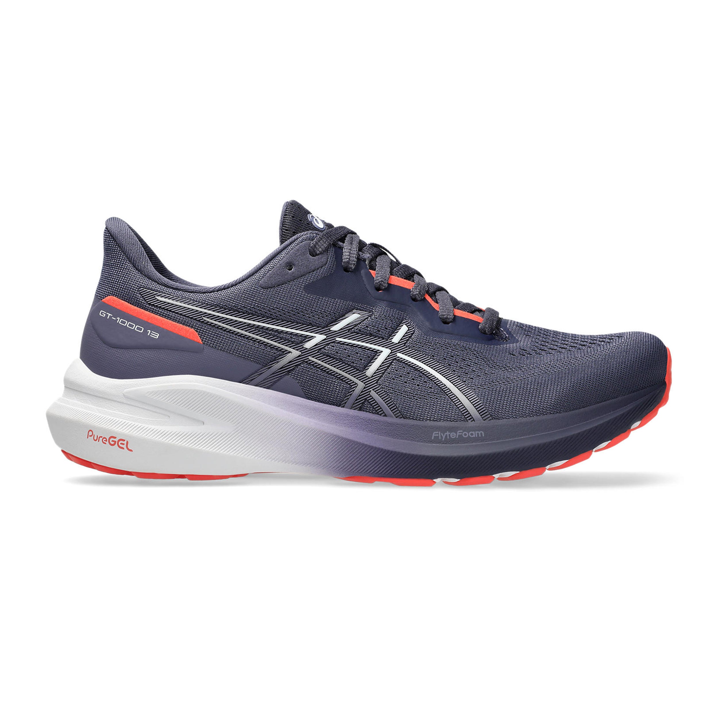 ASICS GT-1000 13 Stabilitätsschuh Damen-Blaugrau,Weiß